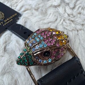 Kurt Geiger Multicolor Crystal Brooch